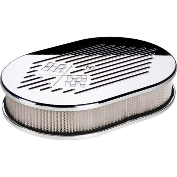 Billet Specialties Round 6-3/8in Air Cleaner Ball Milled